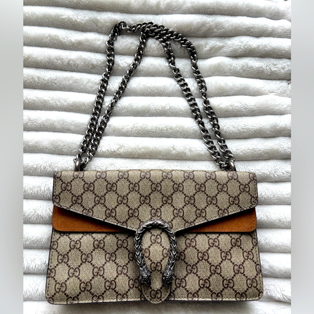 Gucci Dionysus Bag GG coated canvas small